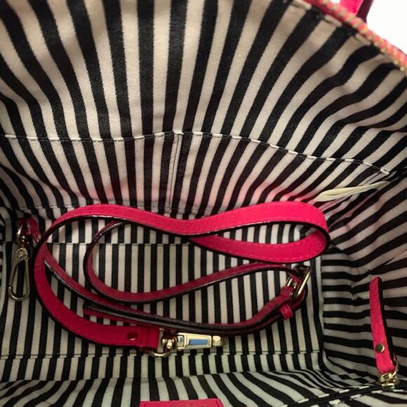NWT KATE SPADE Alesa Southport Avenue Ringwald Pink Leather Bag - Picture 9 of 11